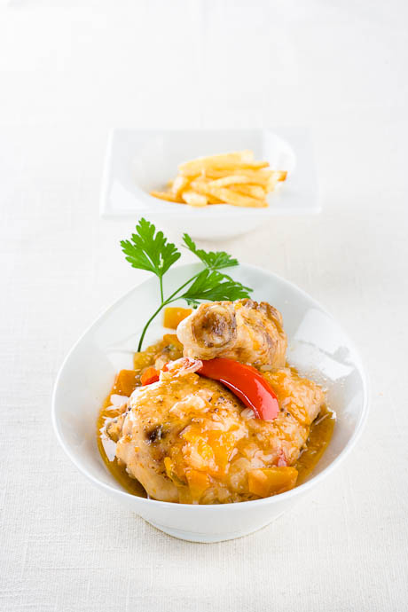 The Home Academy guiso pollo